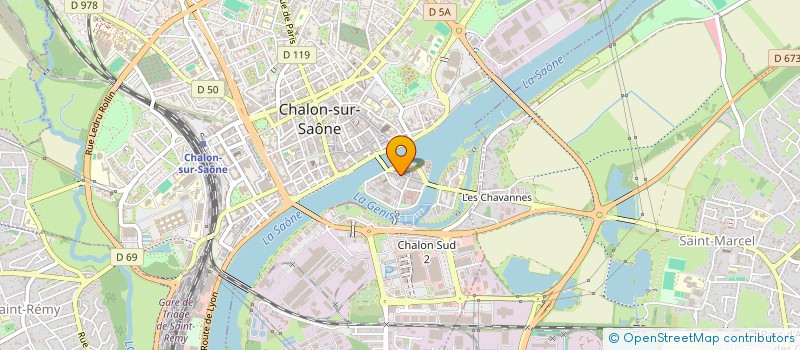 localisation de l'entreprise CSLMB à CHALON-SUR-SAONE
