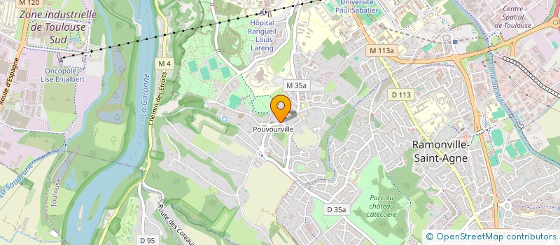 localisation de l'entreprise CSLP  TOULOUSE