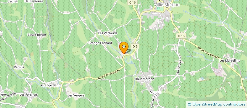 localisation de l'entreprise CSLTP à VILLIE-MORGON