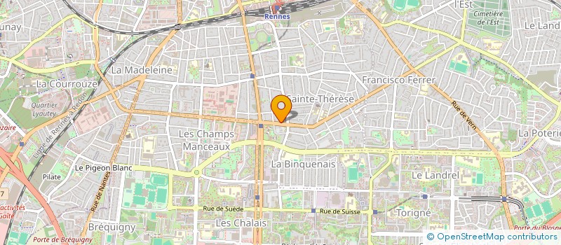 localisation de l'entreprise CSM#51 à RENNES