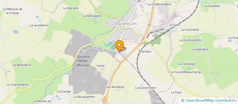 localisation de l'entreprise CSM 79 à MAZIERES-EN-GATINE