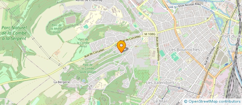 localisation de l'entreprise CSM à DIJON