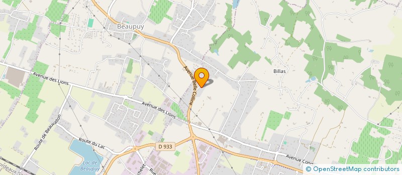 localisation de l'entreprise CSM  MARMANDE