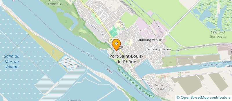 localisation de l'entreprise CSM BASKET à PORT-SAINT-LOUIS-DU-RHONE