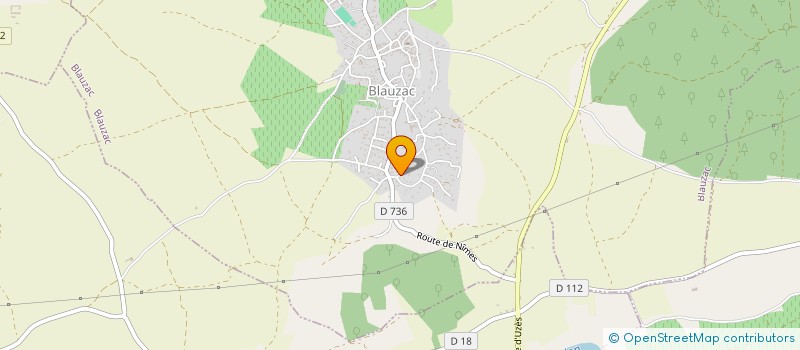 localisation de l'entreprise CSM SUR-MESURE  UZES