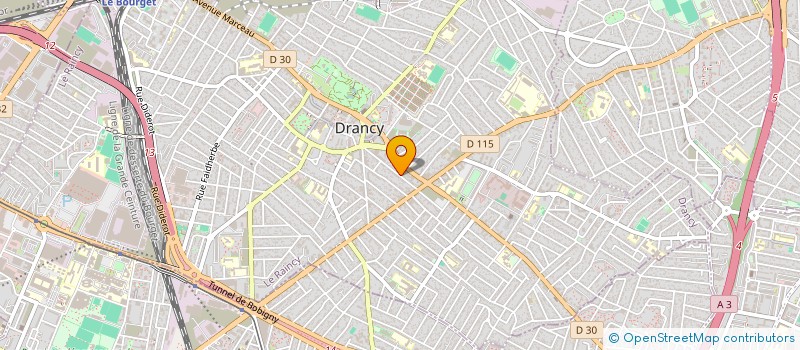 localisation de l'entreprise CSM TRANSPORTS à DRANCY