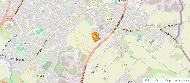 localisation de l'entreprise CSM VARASSE à HEM
