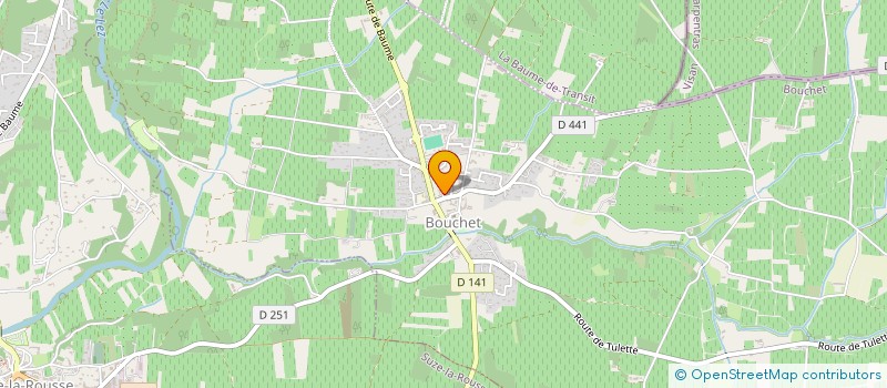 localisation de l'entreprise CSMD  BOUCHET