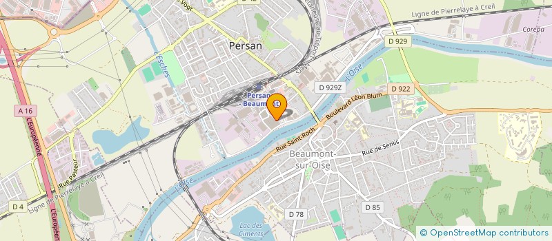 localisation de l'entreprise CSME (CLUB SPORTIF MUNICIPAL D'EAUBONNE) JUDO / JUJITSU  PERSAN