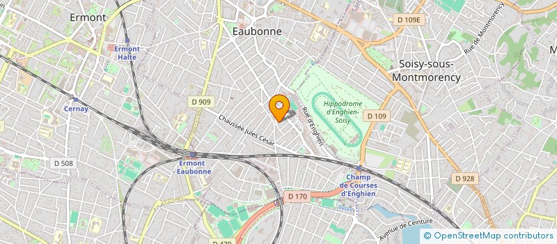 localisation de l'entreprise CSME CYCLOS ROUTE ET VTT à EAUBONNE