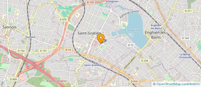localisation de l'entreprise CSME PETANQUE à EAUBONNE