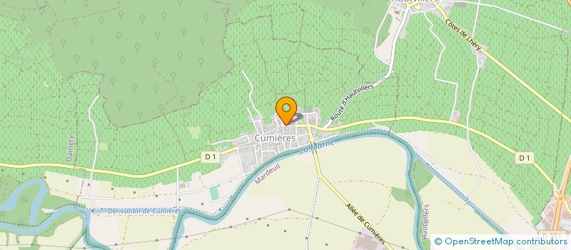 localisation de l'entreprise CSMP à CUMIERES