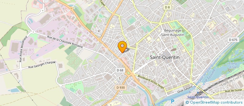 localisation de l'entreprise CSN AVENIR à SAINT-QUENTIN