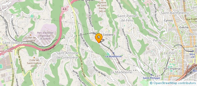 localisation de l'entreprise CSN MENUISERIE à NICE