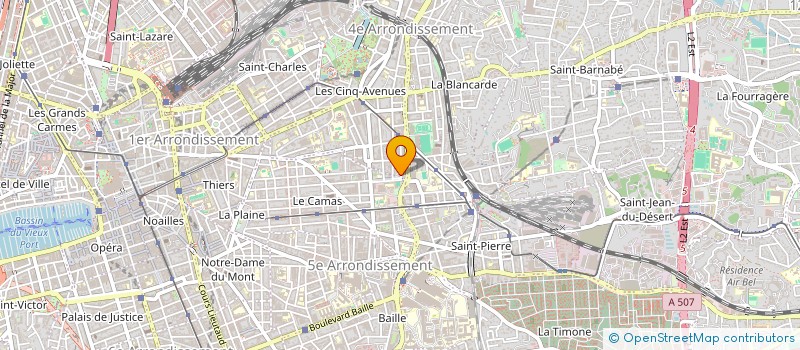 localisation de l'entreprise CSNET à MARSEILLE 4