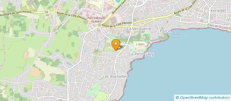 localisation de l'entreprise CSNP à SAINT-NAZAIRE