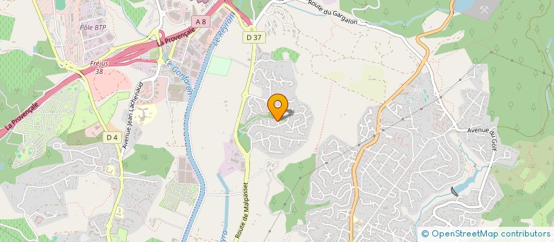 localisation de l'entreprise CSO CONCEPT à FREJUS