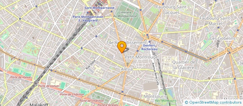 localisation de l'entreprise CSO PROMO  PARIS