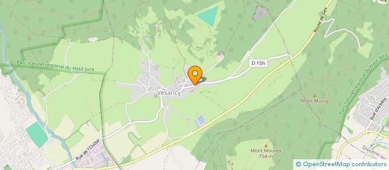 localisation de l'entreprise CSOG  GEX