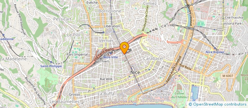 localisation de l'entreprise CSP à NICE