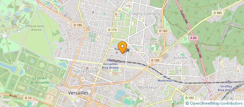 localisation de l'entreprise CSP 412 à VERSAILLES