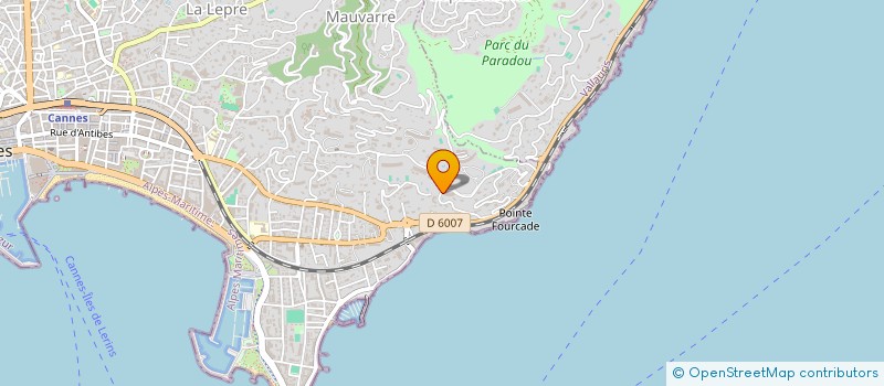 localisation de l'entreprise CSP  CANNES