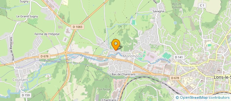 localisation de l'entreprise CSP à MONTMOROT