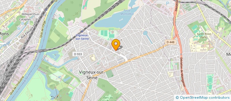 localisation de l'entreprise CSP à ORLY