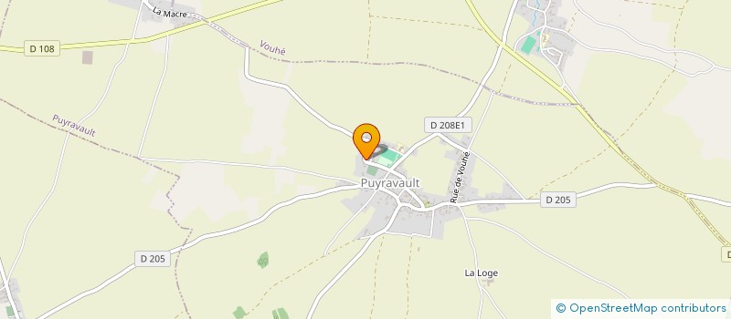 localisation de l'entreprise CSP COMMUNICATION  PUYRAVAULT