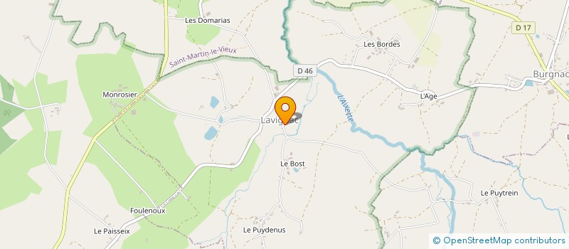 localisation de l'entreprise CSP CONSTRUCTION RODRIGUES à LAVIGNAC