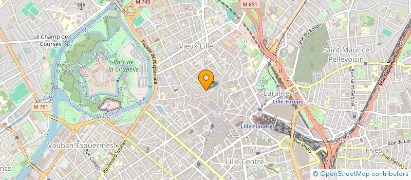 localisation de l'entreprise CSP DELOBEAU à LILLE
