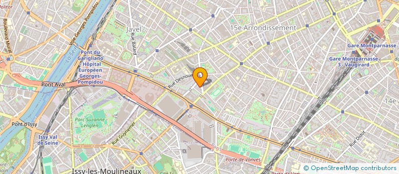 localisation de l'entreprise CSP DU PARC  PARIS