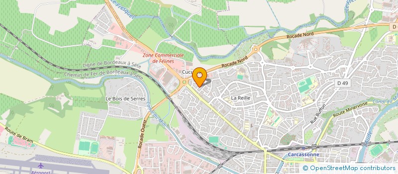 localisation de l'entreprise CSP SPIESER à CARCASSONNE
