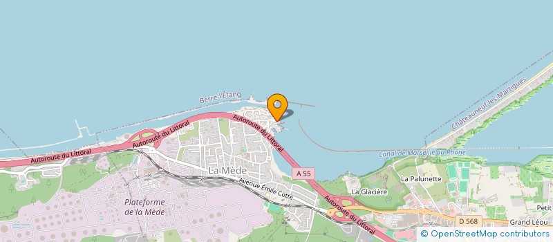 localisation de l'entreprise CSPB SERVICES  CHATEAUNEUF-LES-MARTIGUES