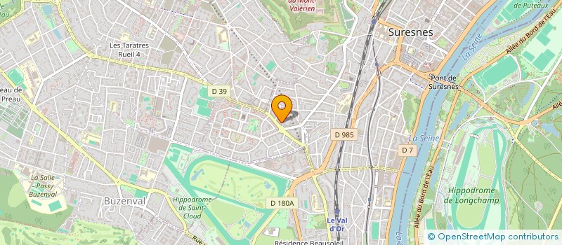 localisation de l'entreprise CSPC / M DAVID ERIC à SURESNES