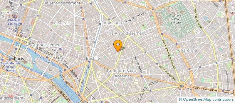 localisation de l'entreprise CSPD  PARIS