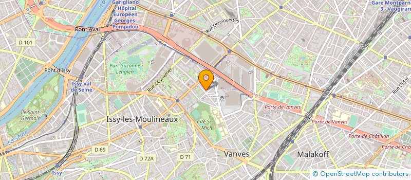localisation de l'entreprise CSPE COMITE SOCI ECONO POLITIQ à ISSY-LES-MOULINEAUX
