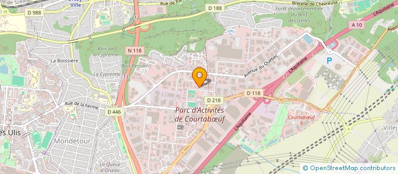 localisation de l'entreprise CSPM EUROPE  LES ULIS
