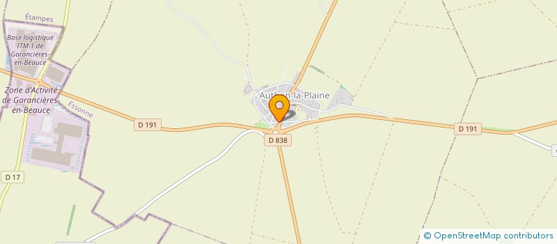 localisation de l'entreprise CSPRO à AUTHON-LA-PLAINE