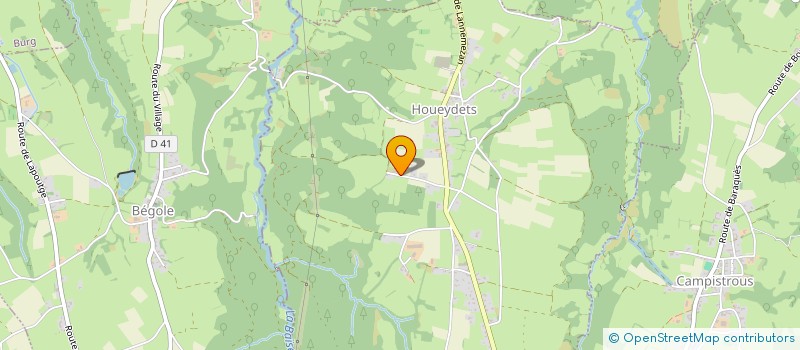 localisation de l'entreprise CSPY EMN  HOUEYDETS