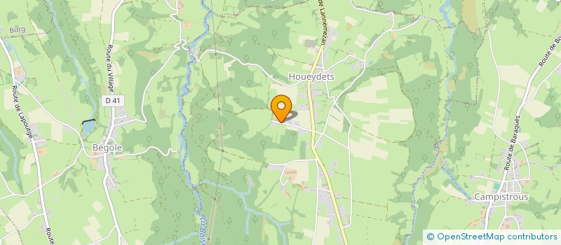 localisation de l'entreprise CSPY M&E  HOUEYDETS