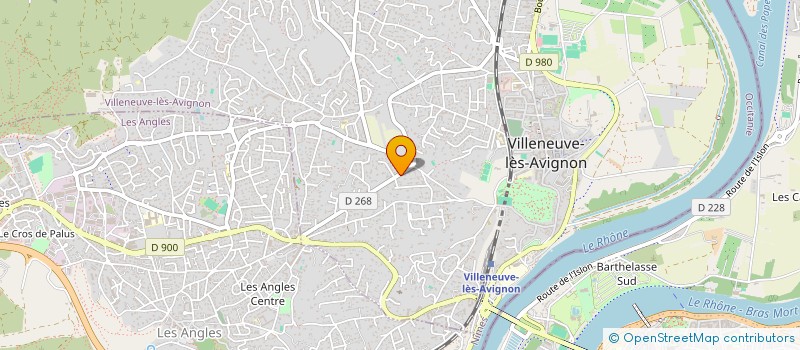 localisation de l'entreprise CSR  VILLENEUVE-LES-AVIGNON