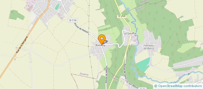 localisation de l'entreprise CSR  FUBLAINES