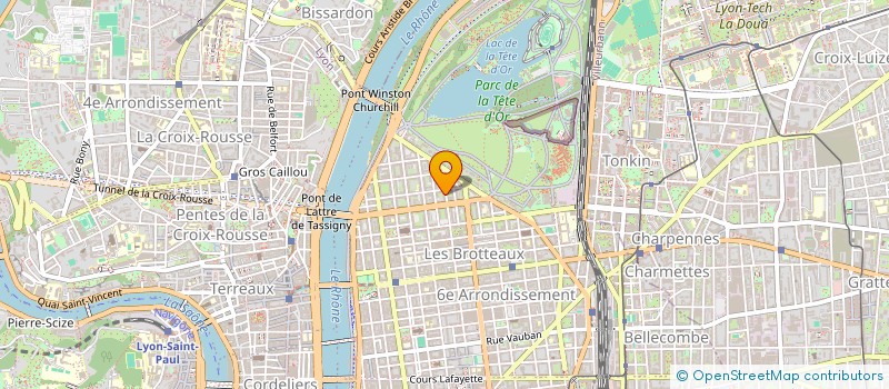 localisation de l'entreprise CSR  LYON