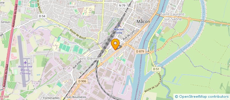 localisation de l'entreprise CSR BATIMENT à MACON