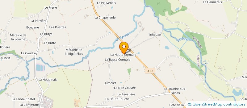 localisation de l'entreprise CSR COMPANY  TALENSAC