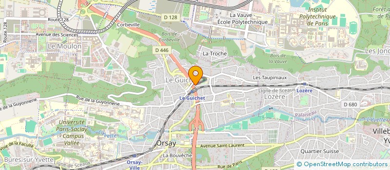 localisation de l'entreprise CSR CONSEIL à ORSAY