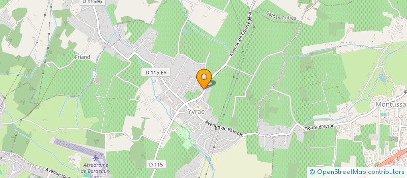 localisation de l'entreprise CSR CONSTRUCTION à YVRAC