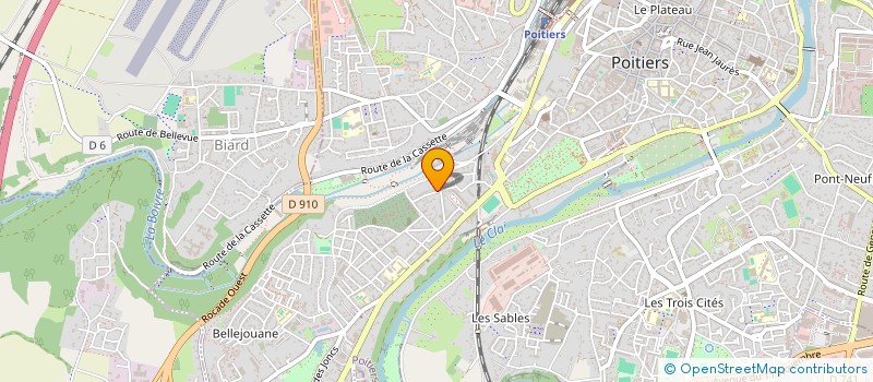 localisation de l'entreprise CSR CONSULTING  POITIERS