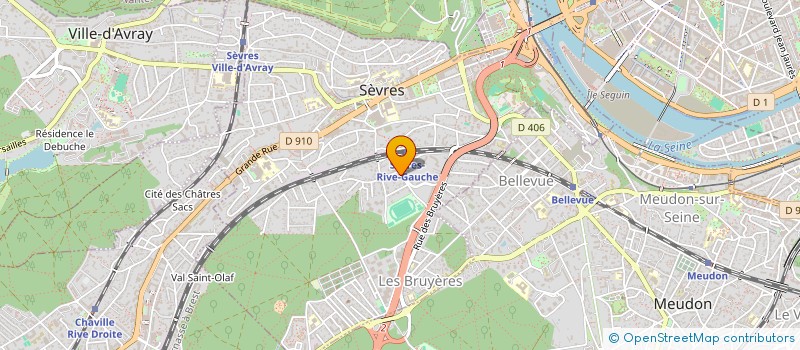 localisation de l'entreprise CSR4FINANCE à SEVRES